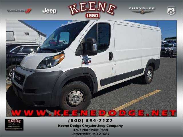 2020 Ram ProMaster Cargo Van 1500 — Cargo Van — 119,233 mi — Jarrettsville, MD