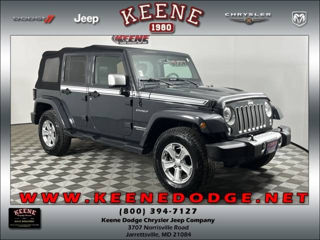 2017 Jeep Wrangler Chief Edition — SUV — 60,767 mi — Jarrettsville, MD