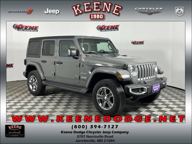 2021 Jeep Wrangler Sahara — SUV — 57,053 mi — Jarrettsville, MD