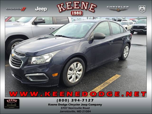 2015 Chevrolet Cruze LS — Sedan — 82,785 mi — Jarrettsville, MD
