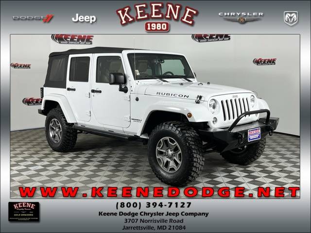 2016 Jeep Wrangler Rubicon — SUV — 21,260 mi — Jarrettsville, MD