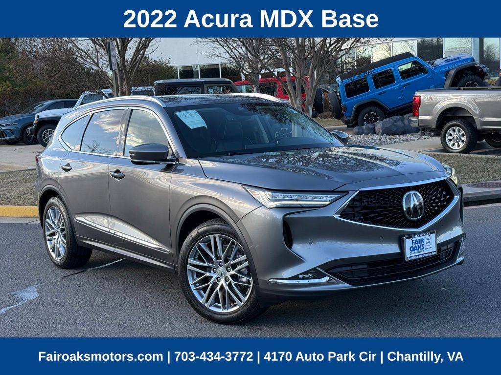 2022 Acura MDX Advance Package — SUV — 33,219 mi — Chantilly, VA