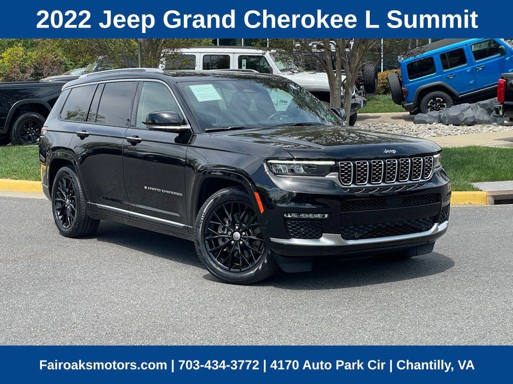 2022 Jeep Grand Cherokee Summit — SUV — 51,641 mi — Chantilly, VA