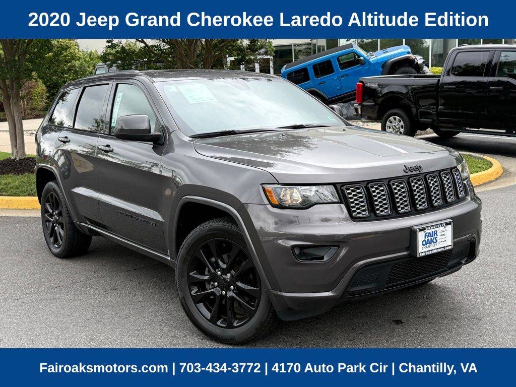 2020 Jeep Grand Cherokee Altitude — SUV — 60,678 mi — Chantilly, VA