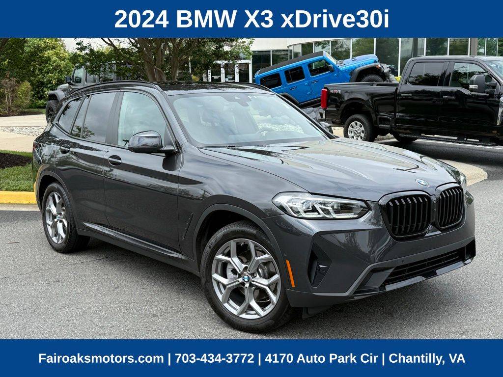 2024 BMW X3 30i — SUV — 14,850 mi — Chantilly, VA