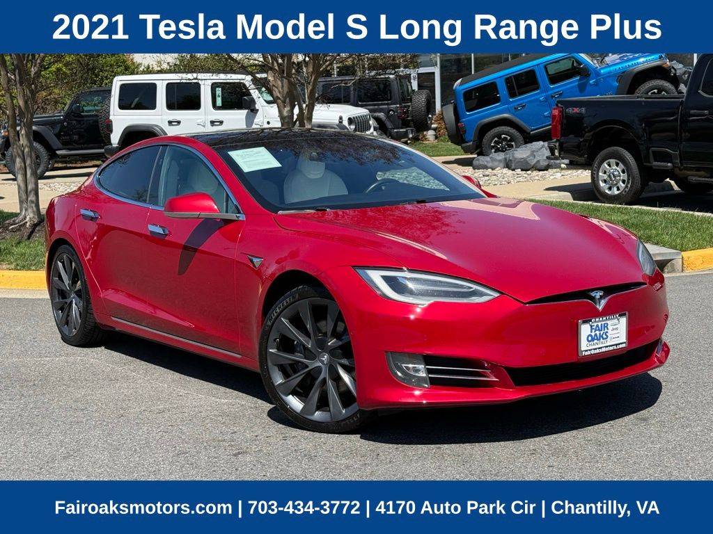 2021 Tesla Model S Long Range — Hatchback — 63,037 mi — Chantilly, VA
