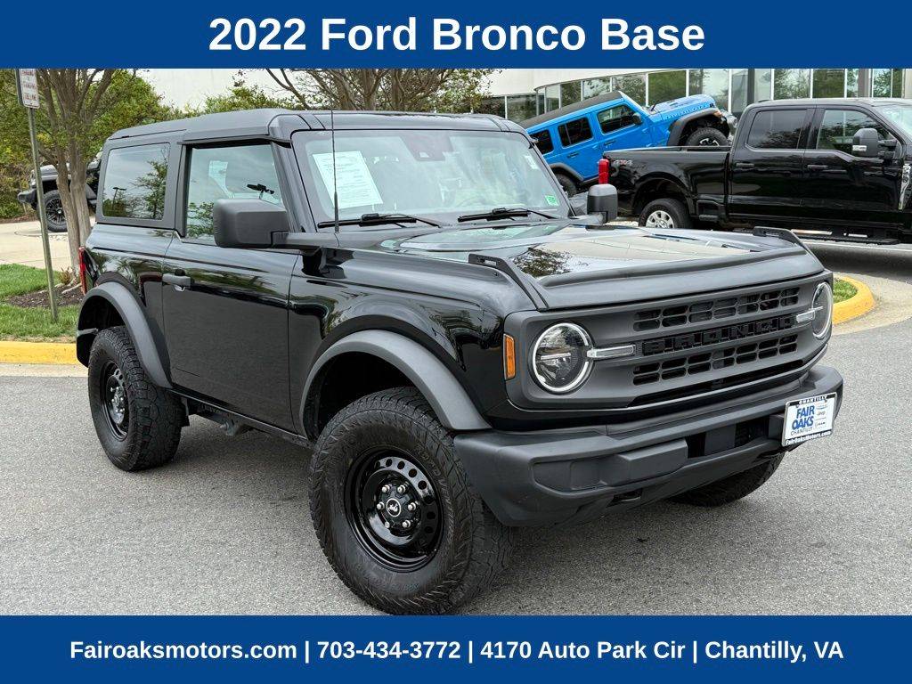 2022 Ford Bronco Base — SUV — 49,128 mi — Chantilly, VA