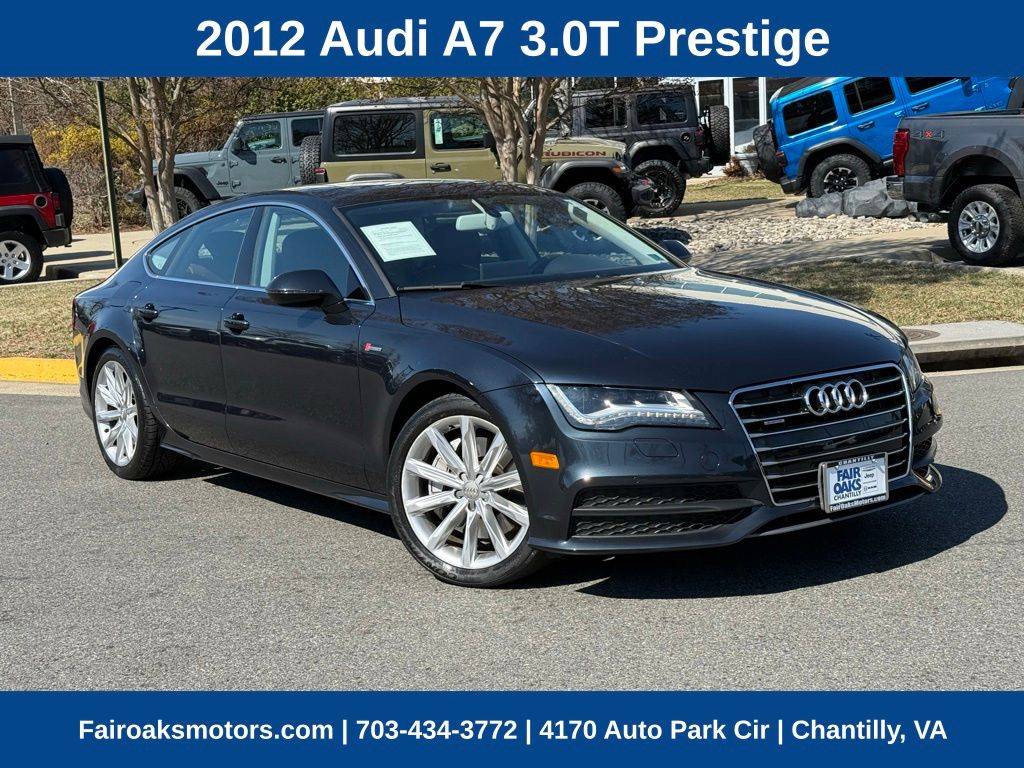 2012 Audi A7 Prestige — Sedan — 83,031 mi — Chantilly, VA