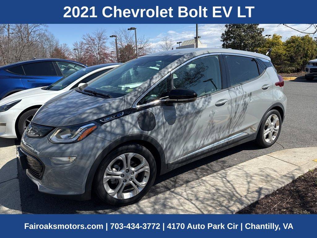 2021 Chevrolet Bolt EV LT — Hatchback — 29,305 mi — Chantilly, VA