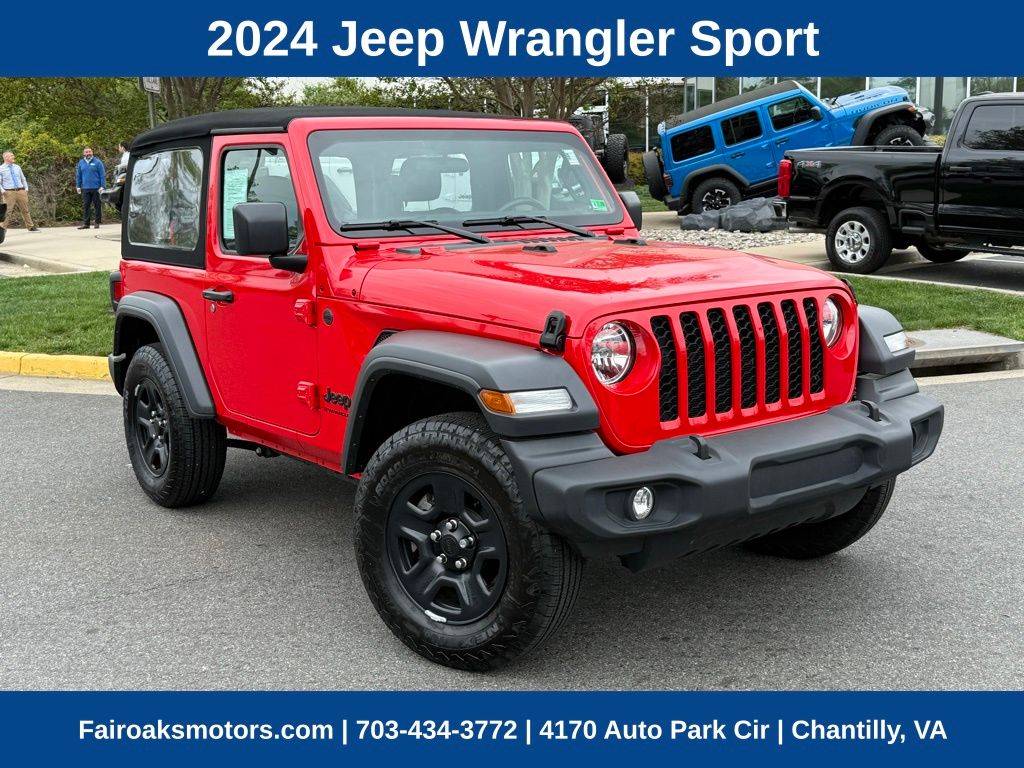 2024 Jeep Wrangler Sport — SUV — 18,169 mi — Chantilly, VA