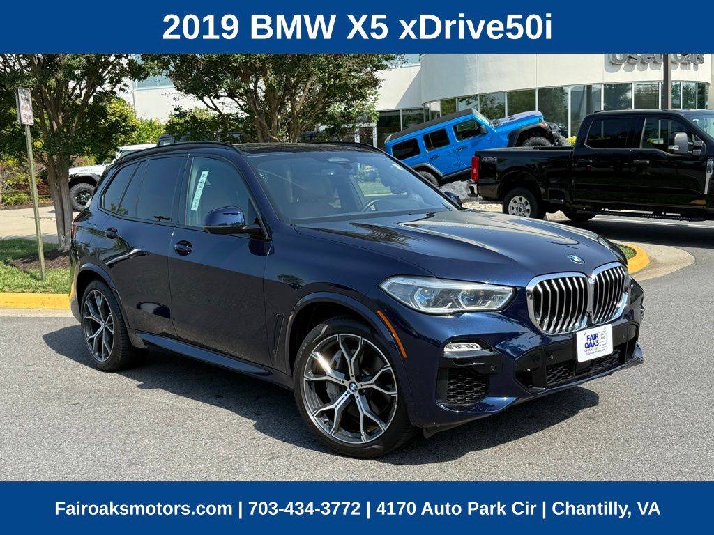 2019 BMW X5 50i — SUV — 55,615 mi — Chantilly, VA