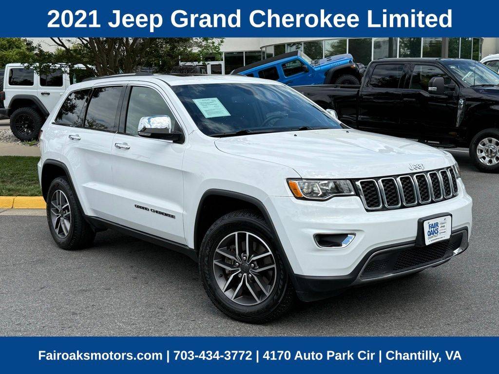 2021 Jeep Grand Cherokee WK Limited — SUV — 63,905 mi — Chantilly, VA