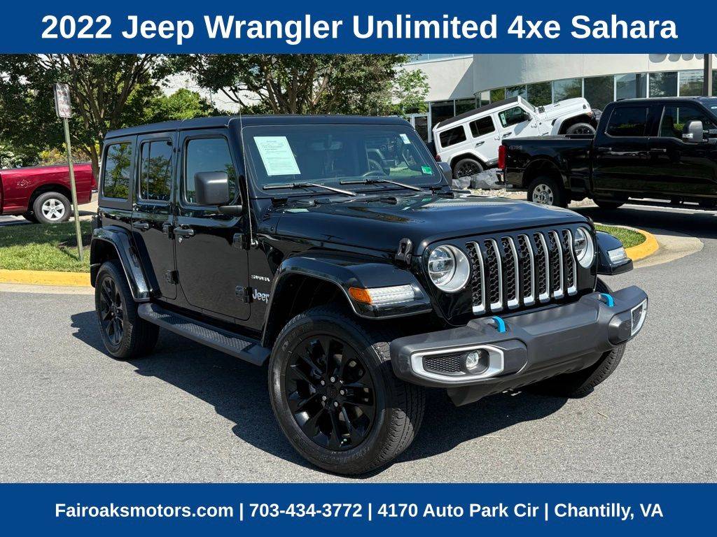 2022 Jeep Wrangler Sahara 4xe — SUV — 13,221 mi — Chantilly, VA