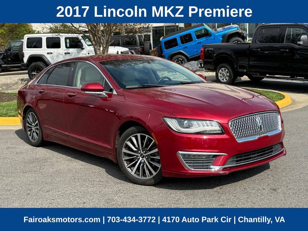 2017 Lincoln MKZ Premiere — Sedan — 69,717 mi — Chantilly, VA