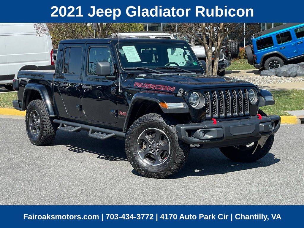 2021 Jeep Gladiator Rubicon — Pickup Truck — 81,955 mi — Chantilly, VA