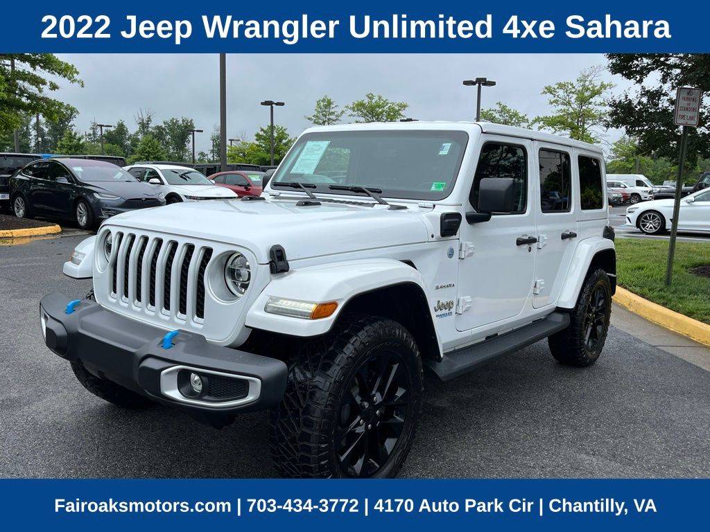 2022 Jeep Wrangler Sahara 4xe — SUV — 51,497 mi — Chantilly, VA