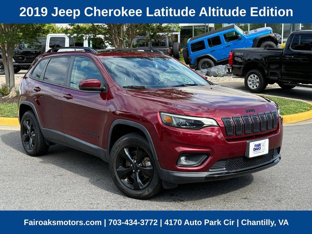 2019 Jeep Cherokee Altitude — SUV — 69,344 mi — Chantilly, VA