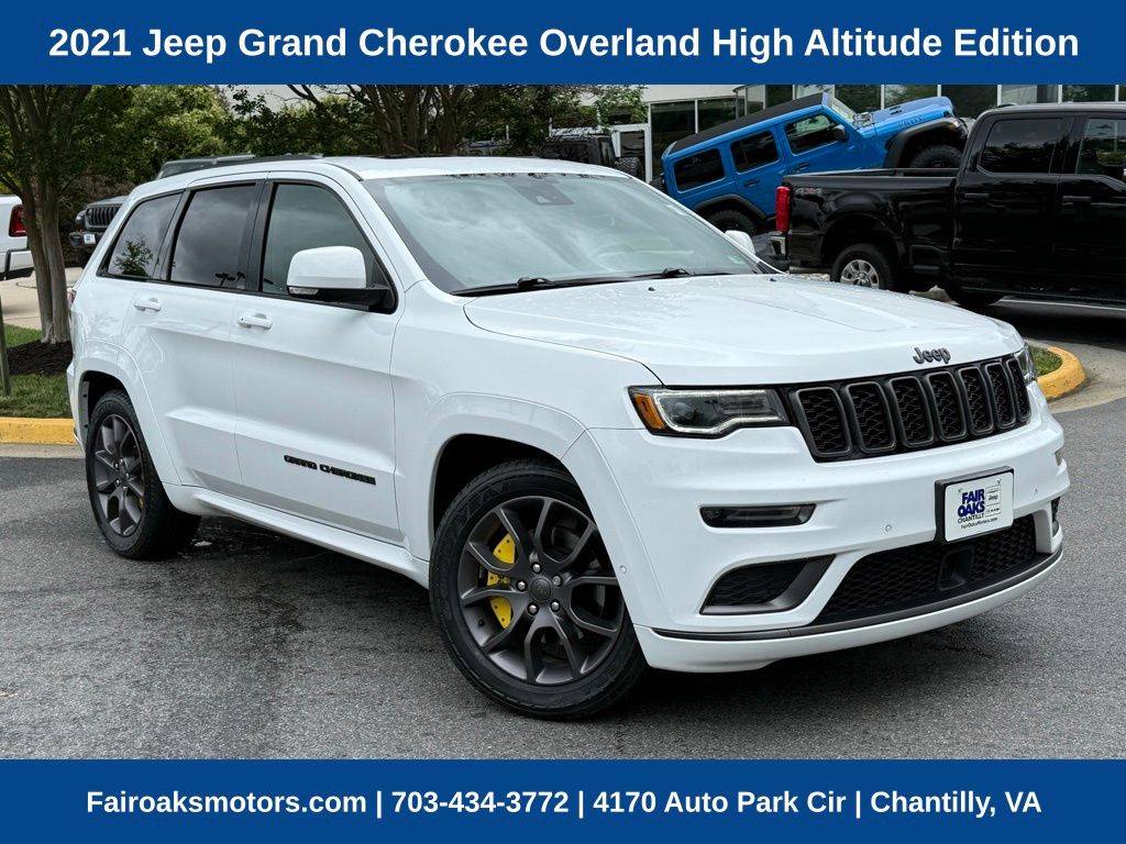 2021 Jeep Grand Cherokee WK High Altitude — SUV — 46,271 mi — Chantilly, VA