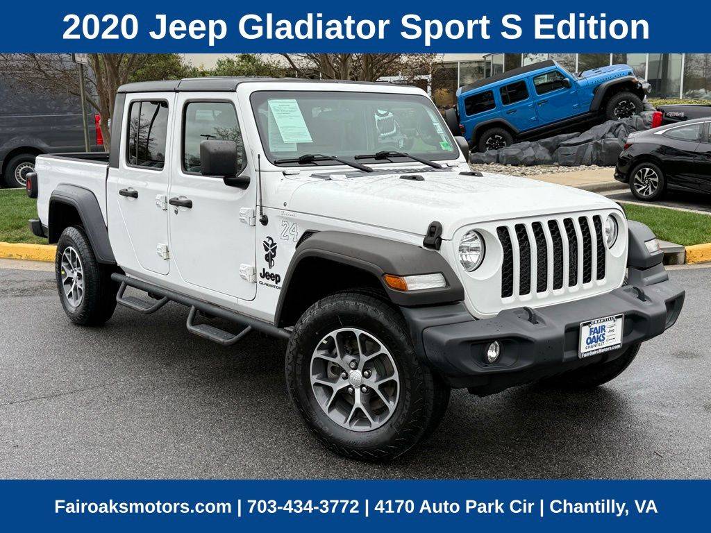 2020 Jeep Gladiator Sport S — Pickup Truck — 101,477 mi — Chantilly, VA