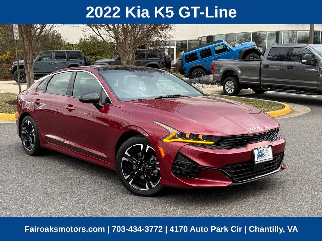 2022 Kia K5 GT-Line — Sedan — 27,538 mi — Chantilly, VA