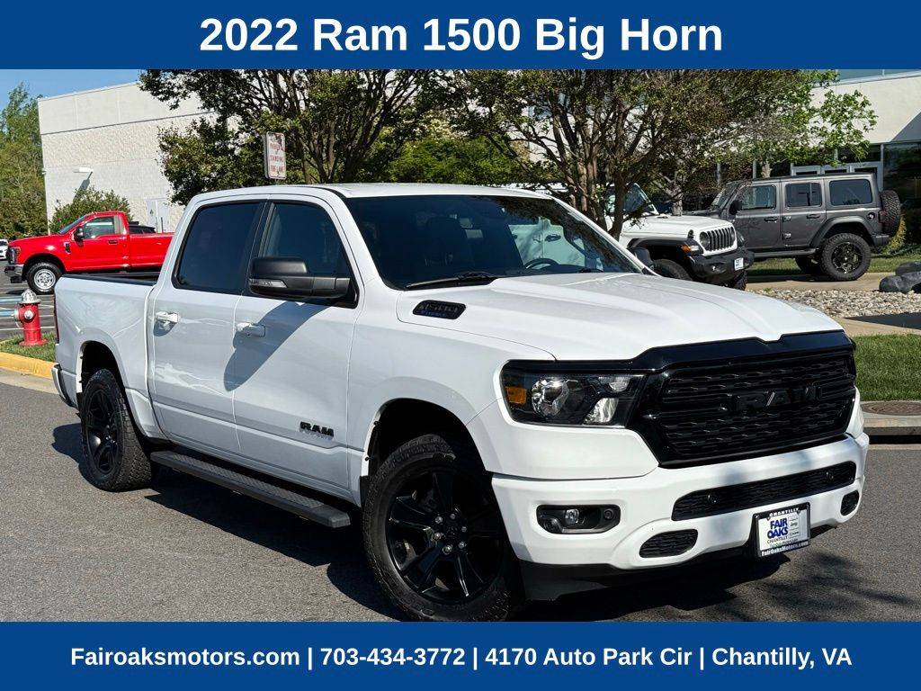 2022 Ram 1500 Big Horn — Pickup Truck — 42,528 mi — Chantilly, VA