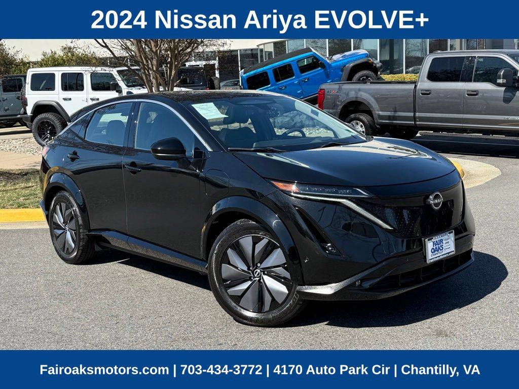 2024 Nissan Ariya EVOLVE+ — SUV — 1,792 mi — Chantilly, VA