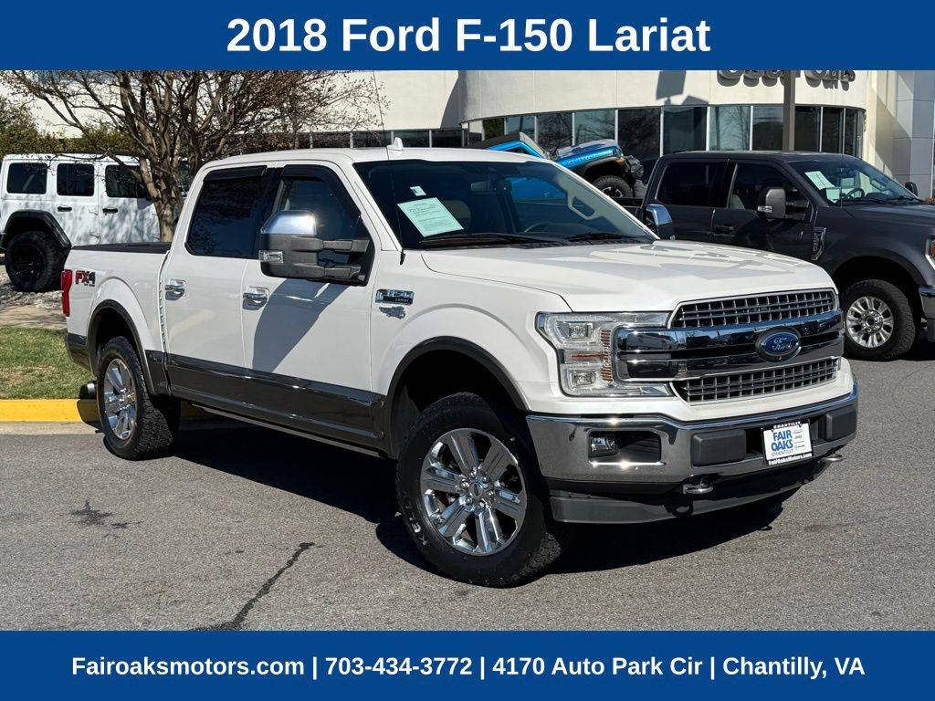 2018 Ford F-150 Lariat — Pickup Truck — 108,809 mi — Chantilly, VA