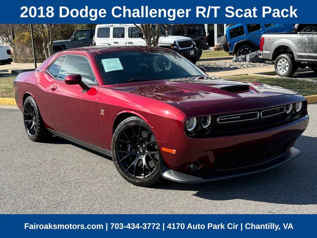 2018 Dodge Challenger R/T Scat Pack — Coupe — 30,360 mi — Chantilly, VA