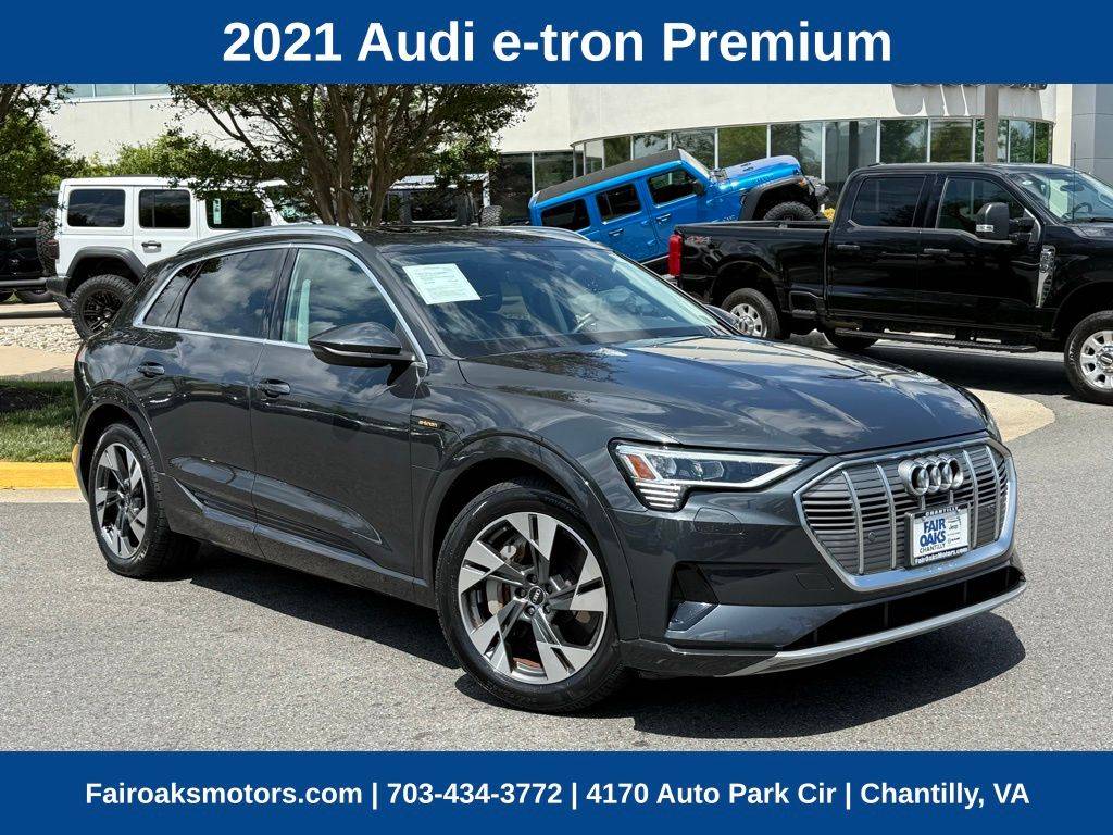 2021 Audi e-tron Premium — SUV — 36,468 mi — Chantilly, VA