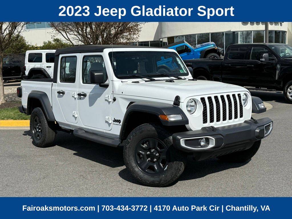 2023 Jeep Gladiator Sport — Pickup Truck — 17,698 mi — Chantilly, VA