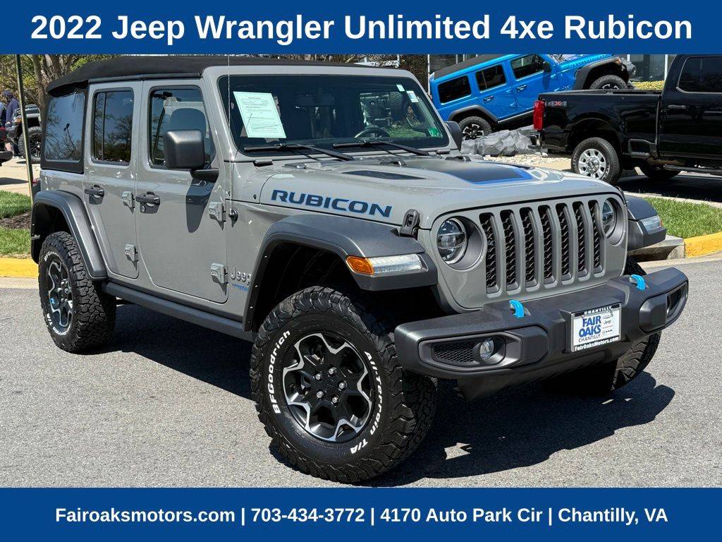 2022 Jeep Wrangler Rubicon 4xe — SUV — 57,073 mi — Chantilly, VA