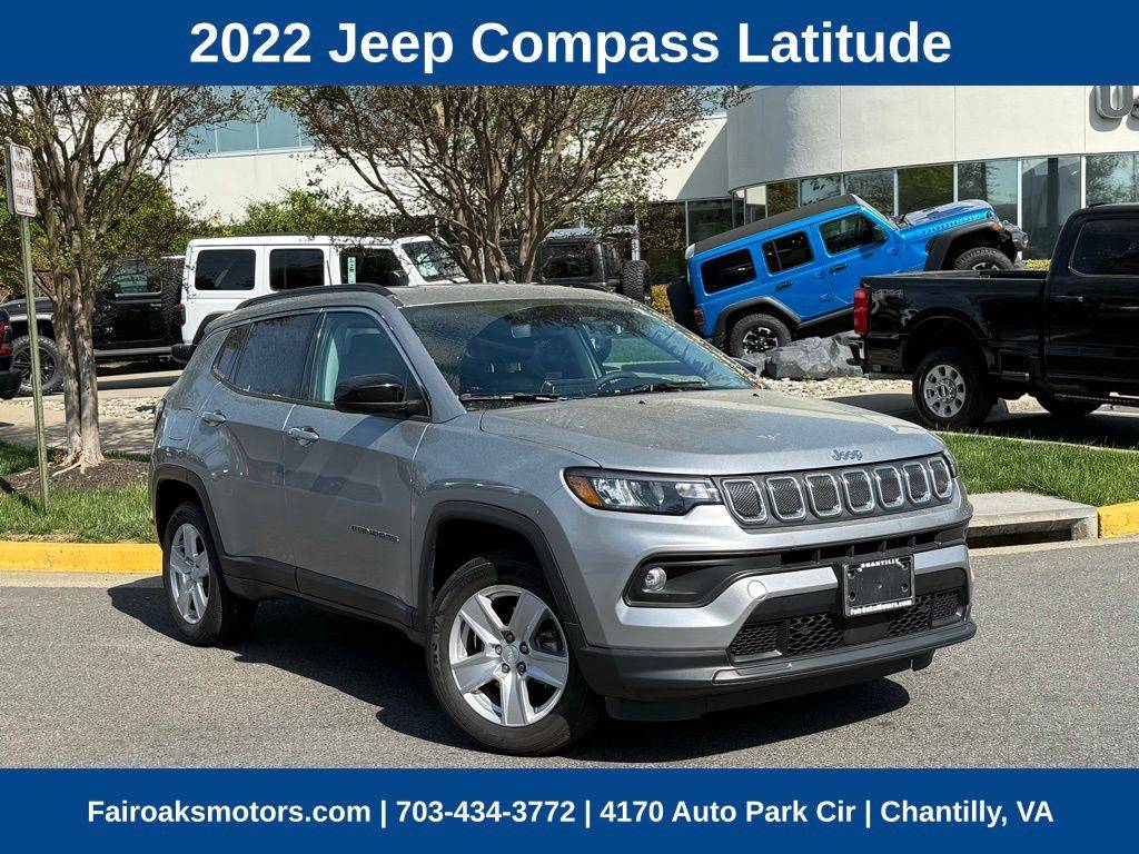 2022 Jeep Compass Latitude — SUV — 13,438 mi — Chantilly, VA