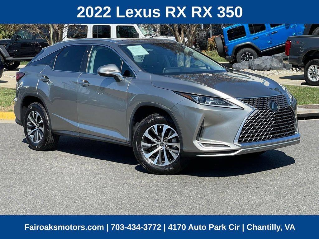 2022 Lexus RX RX 350 — SUV — 17,192 mi — Chantilly, VA