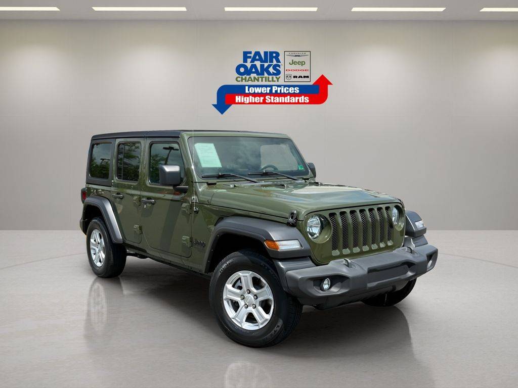 2021 Jeep Wrangler Sport S — SUV — 31,157 mi — Chantilly, VA