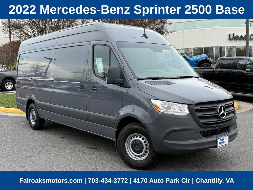 2022 Mercedes-Benz Sprinter Cargo Van 2500 — Cargo Van — 7,398 mi — Chantilly, VA