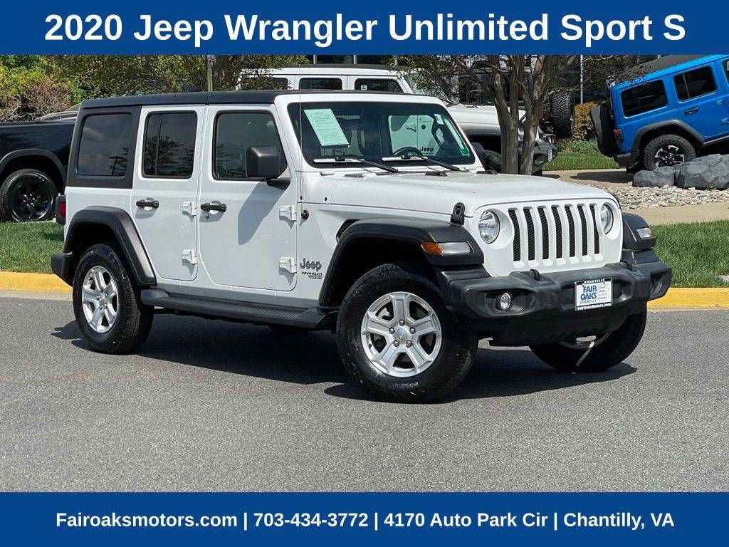 2020 Jeep Wrangler Sport S — SUV — 48,735 mi — Chantilly, VA