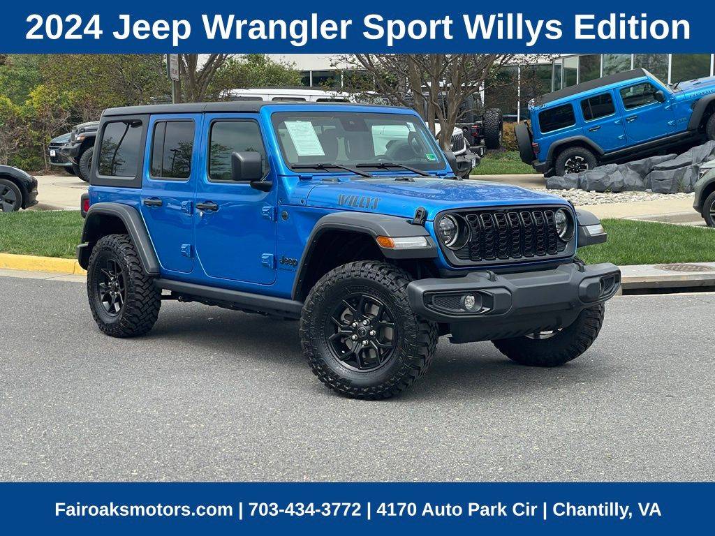 2024 Jeep Wrangler Willys — SUV — 19,420 mi — Chantilly, VA