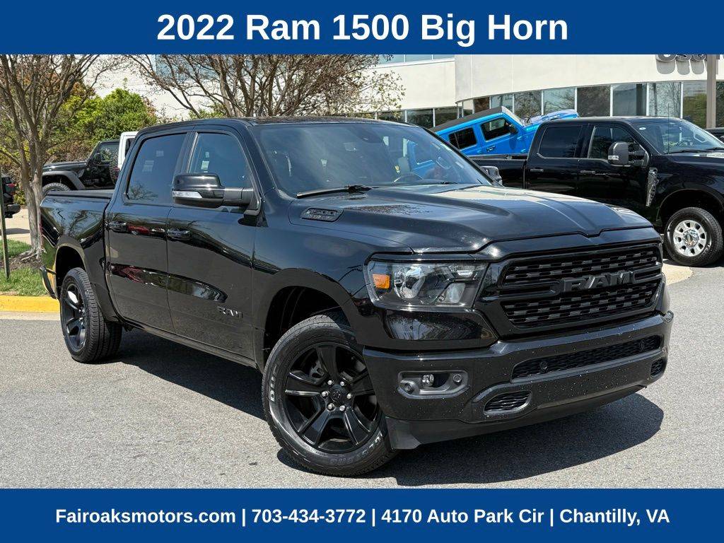 2022 Ram 1500 Big Horn — Pickup Truck — 53,072 mi — Chantilly, VA