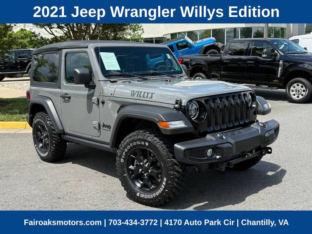 2021 Jeep Wrangler Willys — SUV — 6,031 mi — Chantilly, VA