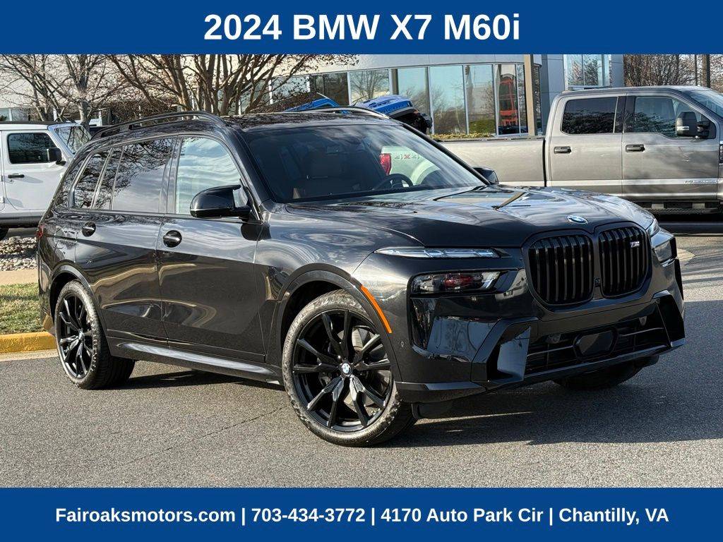 2024 BMW X7 M60i — SUV — 10,736 mi — Chantilly, VA