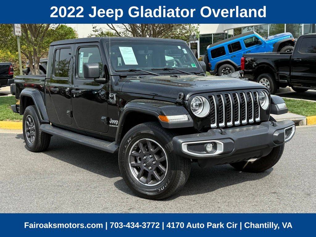 2022 Jeep Gladiator Overland — Pickup Truck — 20,795 mi — Chantilly, VA