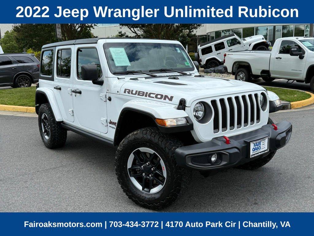 2022 Jeep Wrangler Rubicon — SUV — 33,047 mi — Chantilly, VA