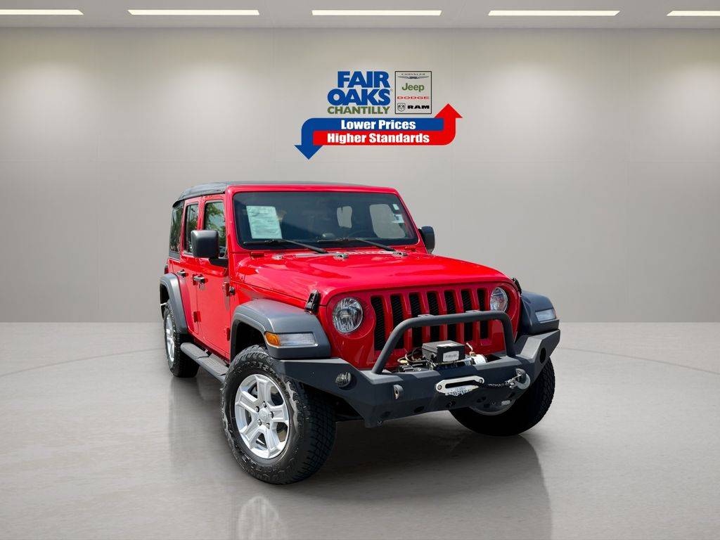 2019 Jeep Wrangler Sport S — SUV — 96,585 mi — Chantilly, VA