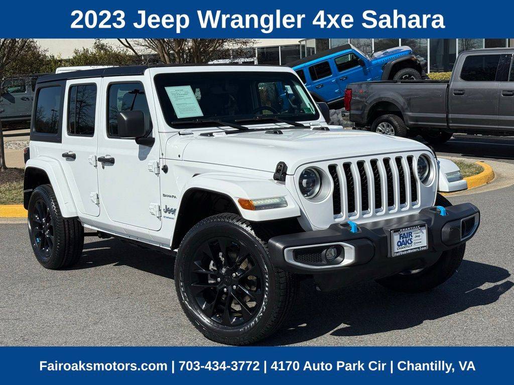 2023 Jeep Wrangler Sahara 4xe — SUV — 47,889 mi — Chantilly, VA