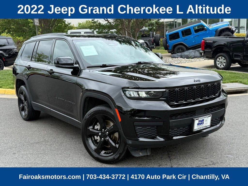 2022 Jeep Grand Cherokee Altitude — SUV — 42,642 mi — Chantilly, VA