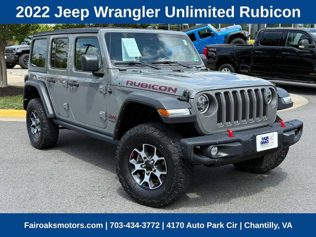 2022 Jeep Wrangler Rubicon — SUV — 34,633 mi — Chantilly, VA