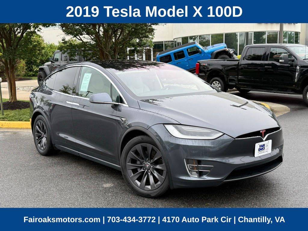 2019 Tesla Model X 75D — SUV — 49,366 mi — Chantilly, VA
