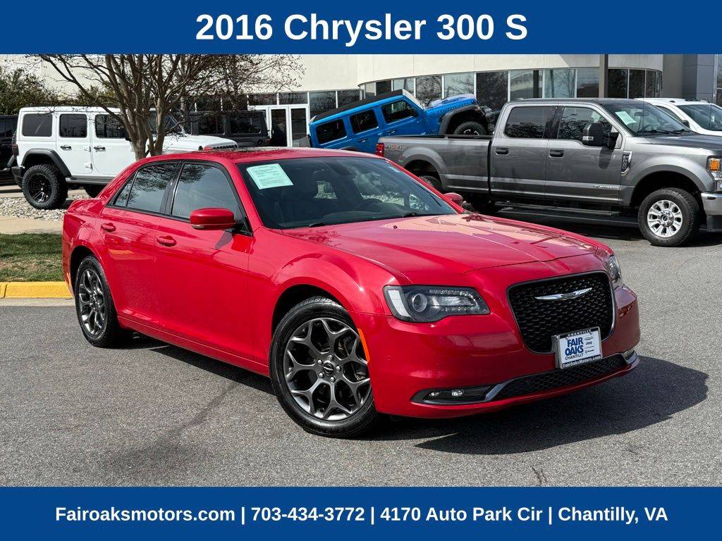 2016 Chrysler 300 S — Sedan — 37,966 mi — Chantilly, VA