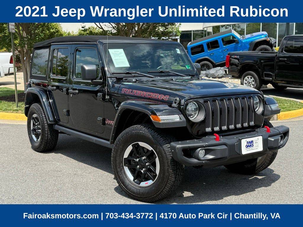 2021 Jeep Wrangler Rubicon — SUV — 50,111 mi — Chantilly, VA