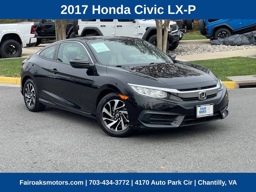 2017 Honda Civic LX-P — Coupe — 68,144 mi — Chantilly, VA